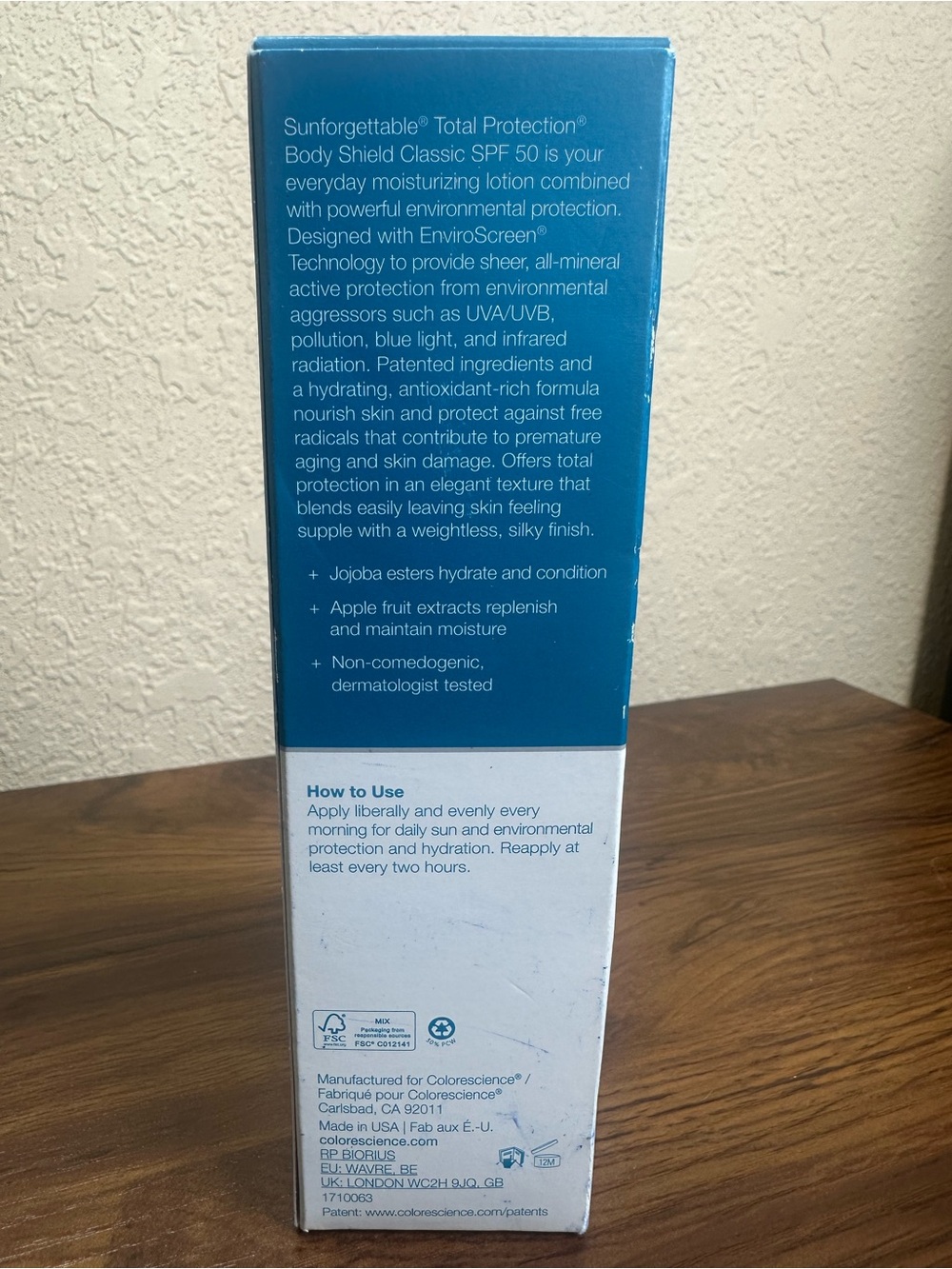 Colorscience Sunforgettable Total Protection Body Shield Classic SPF 50 NEW - Picture 8 of 11